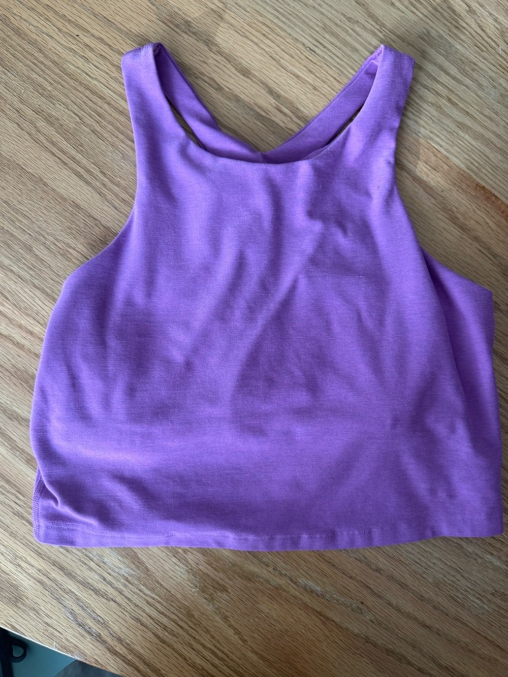 Beyond Yoga Spacedye Refocus Cropped Tank Light Purple Women's Size Large - Picture 2 of 11